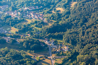 Vue oblique de Hamlet à Wissembourg dans le département Bas Rhin, France