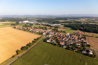 Photographie aérienne de Quartier Minderslachen in Kandel dans le département Rhénanie-Palatinat, Allemagne