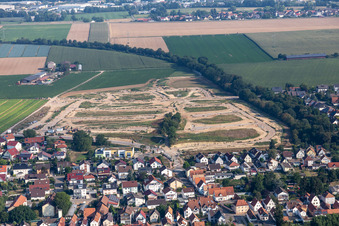 Vue oblique de Zone de développement Höhenweg 2 à Kandel dans le département Rhénanie-Palatinat, Allemagne