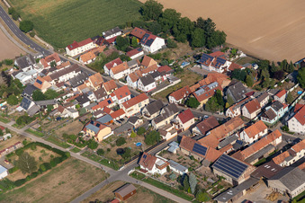 Photographie aérienne de Saarstraße à Kandel dans le département Rhénanie-Palatinat, Allemagne