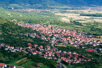 Vue aérienne de Quartier Kayh in Herrenberg dans le département Bade-Wurtemberg, Allemagne