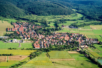 Vue aérienne de Du nord à le quartier Bühl in Tübingen dans le département Bade-Wurtemberg, Allemagne