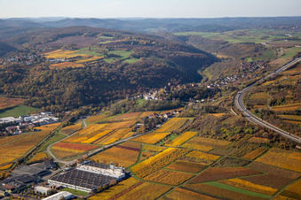 Photographie aérienne de Neuleiningen dans le département Rhénanie-Palatinat, Allemagne