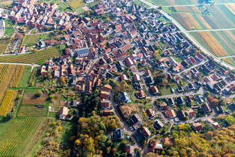 Enregistrement par drone de Eschbach dans le département Rhénanie-Palatinat, Allemagne