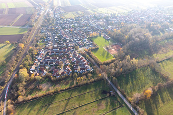 Vue aérienne de SF Germania à Winden dans le département Rhénanie-Palatinat, Allemagne
