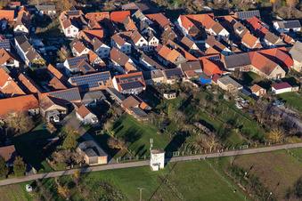 Dans la dîme de la cloche à Winden dans le département Rhénanie-Palatinat, Allemagne d'en haut
