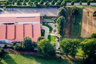 Vogelsitze GmbH, Kleinsteinbacherstraße 44 à le quartier Stupferich in Karlsruhe dans le département Bade-Wurtemberg, Allemagne hors des airs