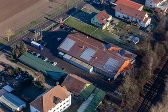 Photographie aérienne de Marché frais de Wasgau à Steinfeld dans le département Rhénanie-Palatinat, Allemagne