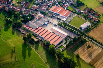 Vogelsitze GmbH, Kleinsteinbacherstraße 44 à le quartier Stupferich in Karlsruhe dans le département Bade-Wurtemberg, Allemagne vue du ciel