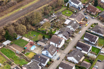 Image drone de Dans la roseraie à Winden dans le département Rhénanie-Palatinat, Allemagne