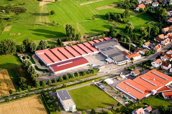 Vogelsitze GmbH, Kleinsteinbacherstraße 44 à le quartier Stupferich in Karlsruhe dans le département Bade-Wurtemberg, Allemagne hors des airs
