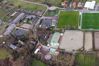 Photographie aérienne de Club d'équitation et de conduite eV à le quartier Billigheim in Billigheim-Ingenheim dans le département Rhénanie-Palatinat, Allemagne