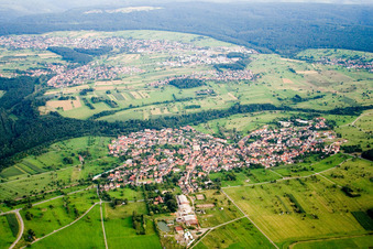 Photographie aérienne de Quartier Ittersbach in Karlsbad dans le département Bade-Wurtemberg, Allemagne