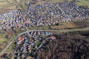 Photographie aérienne de Quartier Schafhausen in Weil der Stadt dans le département Bade-Wurtemberg, Allemagne