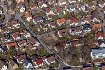 Photographie aérienne de Blumenstr à Renningen dans le département Bade-Wurtemberg, Allemagne
