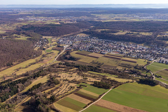 Photographie aérienne de Aidlingen dans le département Bade-Wurtemberg, Allemagne