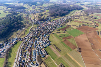 Photographie aérienne de Quartier Deufringen in Aidlingen dans le département Bade-Wurtemberg, Allemagne