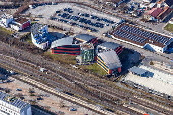 Vue aérienne de Conception de Roman Klis à Herrenberg dans le département Bade-Wurtemberg, Allemagne