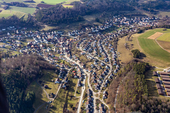 Photographie aérienne de Quartier Sulz am Eck in Wildberg dans le département Bade-Wurtemberg, Allemagne