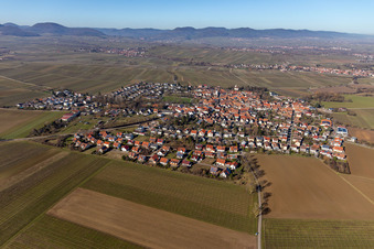 Quartier Mörzheim in Landau in der Pfalz dans le département Rhénanie-Palatinat, Allemagne d'un drone