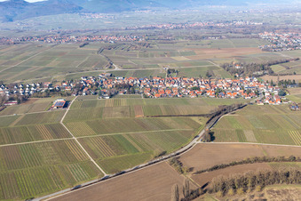 Quartier Wollmesheim in Landau in der Pfalz dans le département Rhénanie-Palatinat, Allemagne vue d'en haut