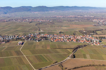 Quartier Wollmesheim in Landau in der Pfalz dans le département Rhénanie-Palatinat, Allemagne depuis l'avion