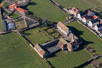 Photographie aérienne de Klosterstr à Edenkoben dans le département Rhénanie-Palatinat, Allemagne