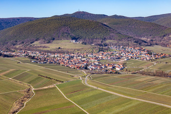 Vue aérienne de Quartier SaintMartin in Sankt Martin dans le département Rhénanie-Palatinat, Allemagne