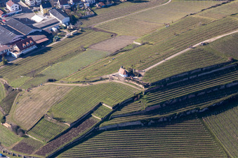 Vue aérienne de Chapelle Saint-Michel à Bad Dürkheim dans le département Rhénanie-Palatinat, Allemagne