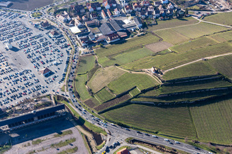 Photographie aérienne de Chapelle Saint-Michel à Bad Dürkheim dans le département Rhénanie-Palatinat, Allemagne