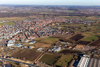 Photographie aérienne de Quartier Rot in St. Leon-Rot dans le département Bade-Wurtemberg, Allemagne