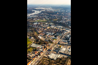 Image drone de Speyer dans le département Rhénanie-Palatinat, Allemagne