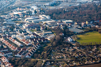 Photographie aérienne de Ancien site Promarkt Am Rabensteinerweg à Speyer dans le département Rhénanie-Palatinat, Allemagne