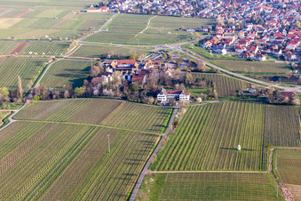 Vue aérienne de BG RCI à Kropsbach à Maikammer dans le département Rhénanie-Palatinat, Allemagne