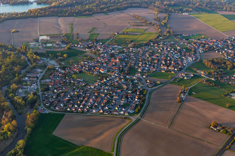 Stattmatten dans le département Bas Rhin, France d'en haut