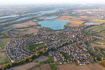 Offendorf dans le département Bas Rhin, France d'en haut