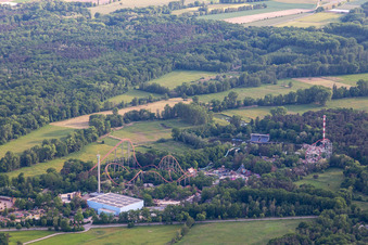 Photographie aérienne de Parc de vacances à Haßloch dans le département Rhénanie-Palatinat, Allemagne