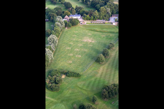 Vue oblique de Förde Golf Club eV Glücksburg à le quartier Bockholm in Glücksburg dans le département Schleswig-Holstein, Allemagne