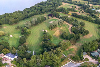 Förde Golf Club eV Glücksburg à le quartier Bockholm in Glücksburg dans le département Schleswig-Holstein, Allemagne depuis l'avion