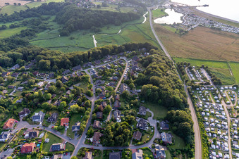 Vue aérienne de Camping de Langballigau à Westerholz dans le département Schleswig-Holstein, Allemagne