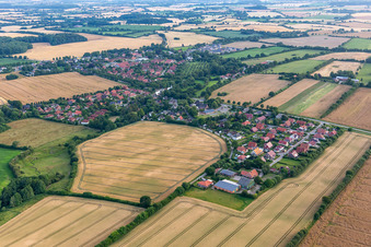 Vue aérienne de Quartier Unewattfeld in Langballig dans le département Schleswig-Holstein, Allemagne