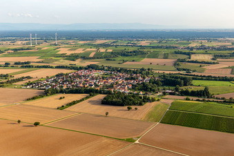 Photographie aérienne de Barbelroth dans le département Rhénanie-Palatinat, Allemagne