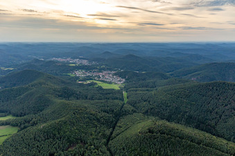 Photographie aérienne de Erfweiler dans le département Rhénanie-Palatinat, Allemagne