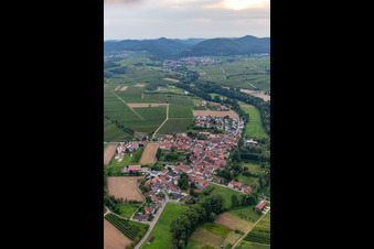 Image drone de Quartier Klingen in Heuchelheim-Klingen dans le département Rhénanie-Palatinat, Allemagne