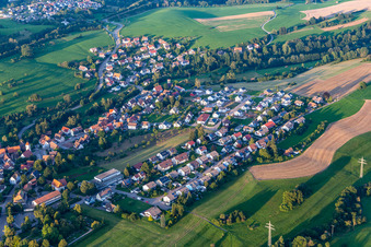 Vue oblique de Quartier Wittlensweiler in Freudenstadt dans le département Bade-Wurtemberg, Allemagne