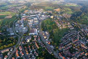 Photographie aérienne de Zone industrielle à Freudenstadt dans le département Bade-Wurtemberg, Allemagne