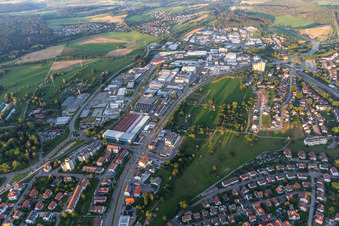 Freudenstadt dans le département Bade-Wurtemberg, Allemagne d'en haut