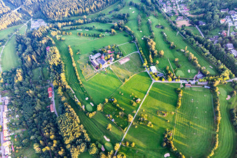 Vue aérienne de Golf Club Freudenstadt eV, Wellerhof Thomas Weller à Freudenstadt dans le département Bade-Wurtemberg, Allemagne