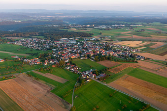Photographie aérienne de Quartier Hochmössingen in Oberndorf am Neckar dans le département Bade-Wurtemberg, Allemagne