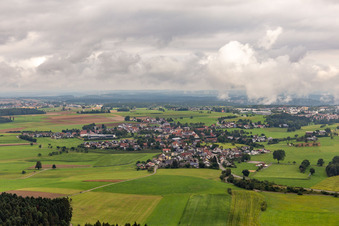 Vue aérienne de Quartier Stetten in Zimmern ob Rottweil dans le département Bade-Wurtemberg, Allemagne